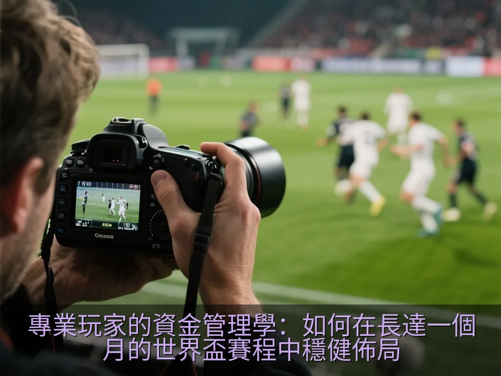 整潔的辦公桌面，放有計算器、記錄著數學公式的筆記本，窗外是隱約可見的綠色球場